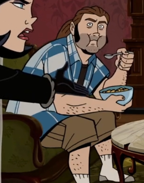 21 eating cereal while concerned